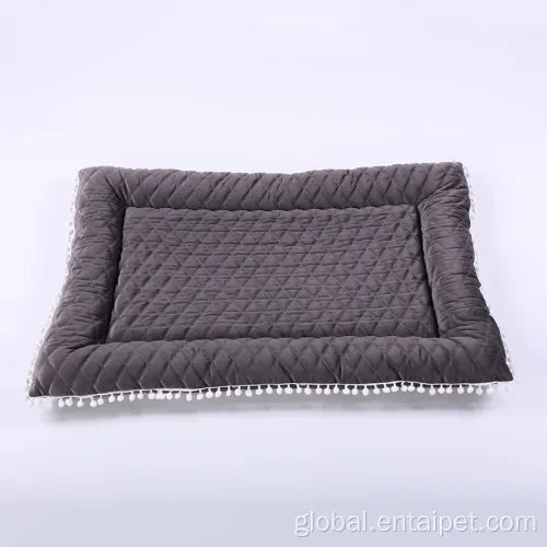 Pet Mattress Dog Velvet fluffy ball Mat Cat Bed Pillow Supplier